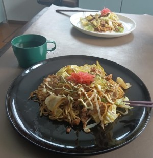 ランチビールは我慢した・・・。