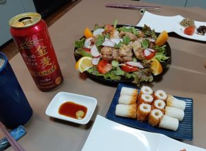 まいう～～♪ブラックニッカのハイボールも少々。