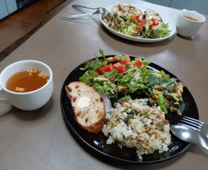 昨日のうなぎちらし寿司も・・。
