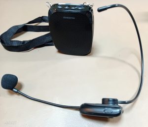 小さい声でもよく拡声される♪